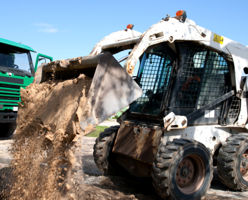 demolition excavator