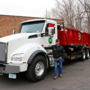 Roll Off Dumpster Rental - Truck with Container